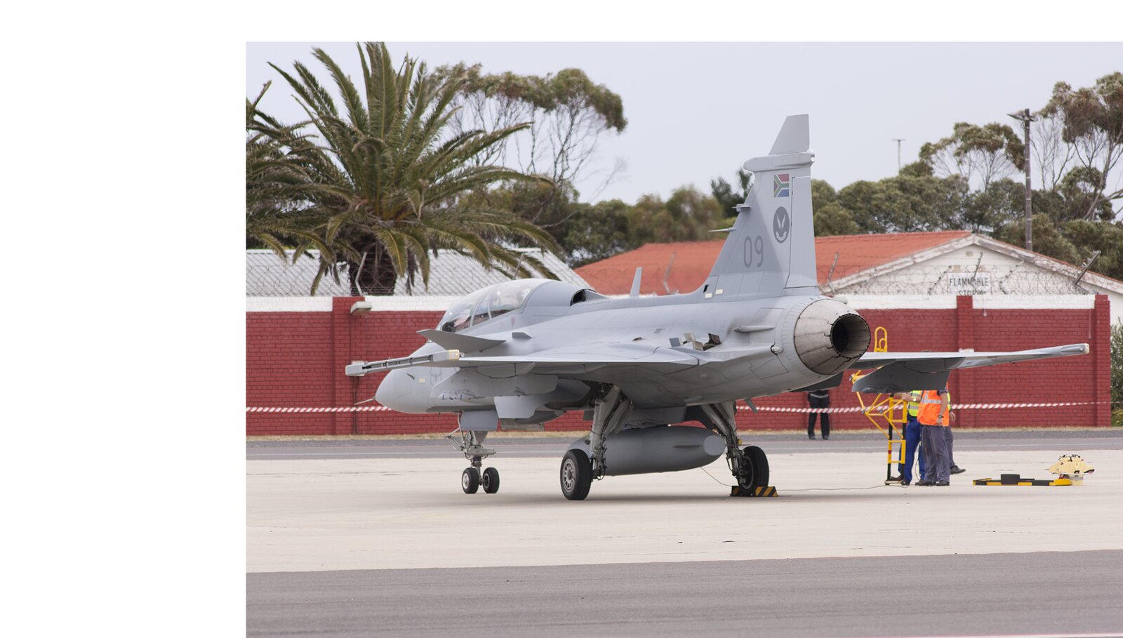 SAAF Gripen — original capture