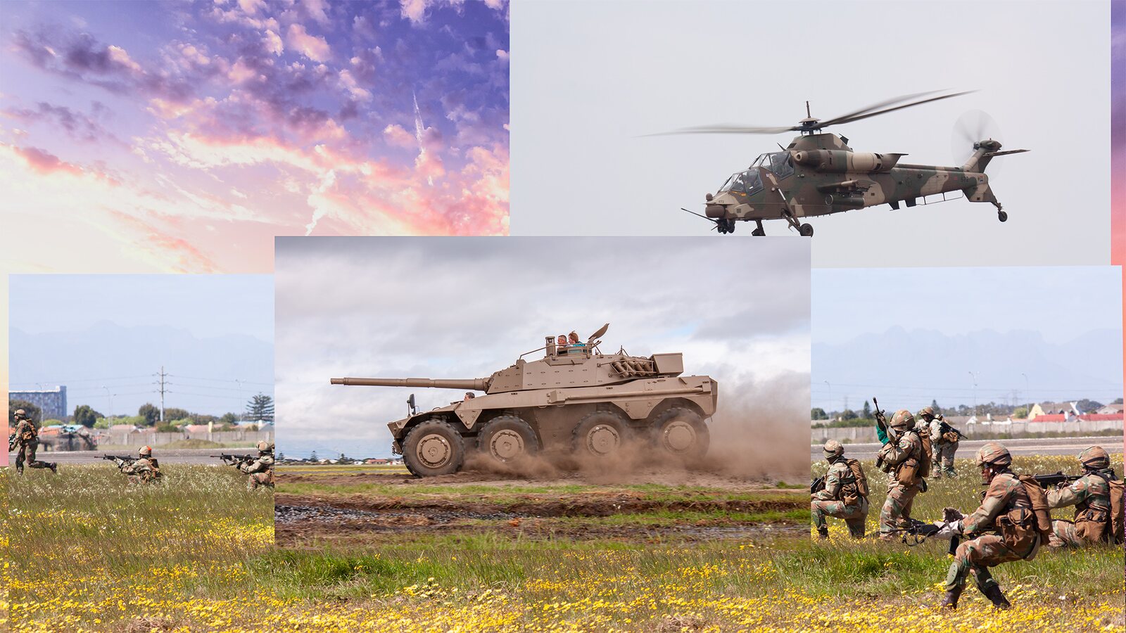 SANDF Battle Scene — original capture