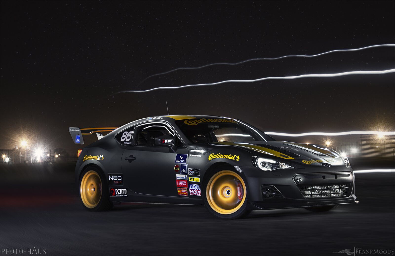 Subaru BRZ — finished retouched image